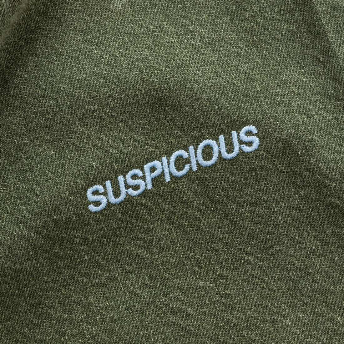 Basics / Jeans Shorts - Washed Matcha