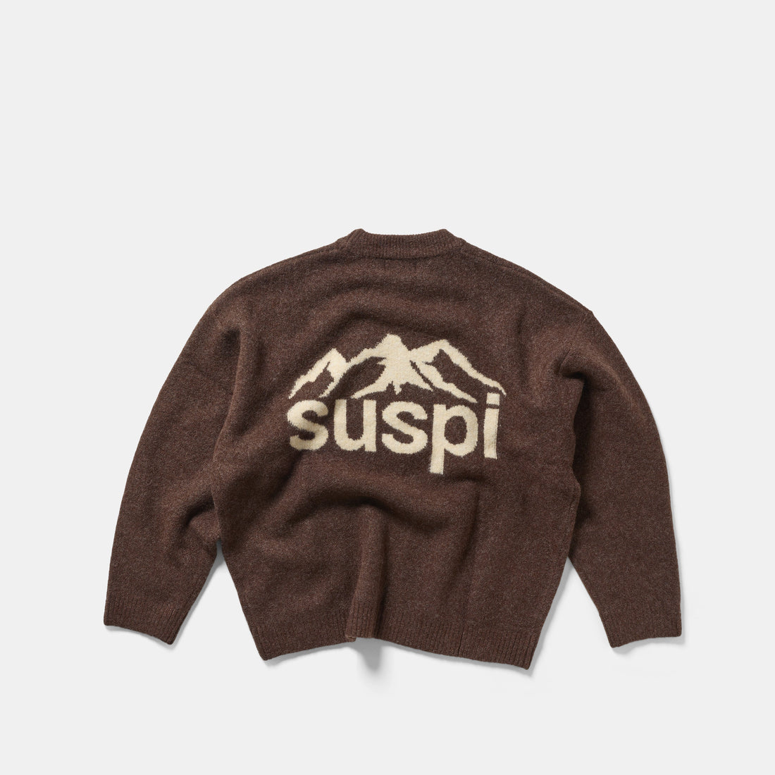 Fall 1 / Landscape Knitted Sweat - Espresso