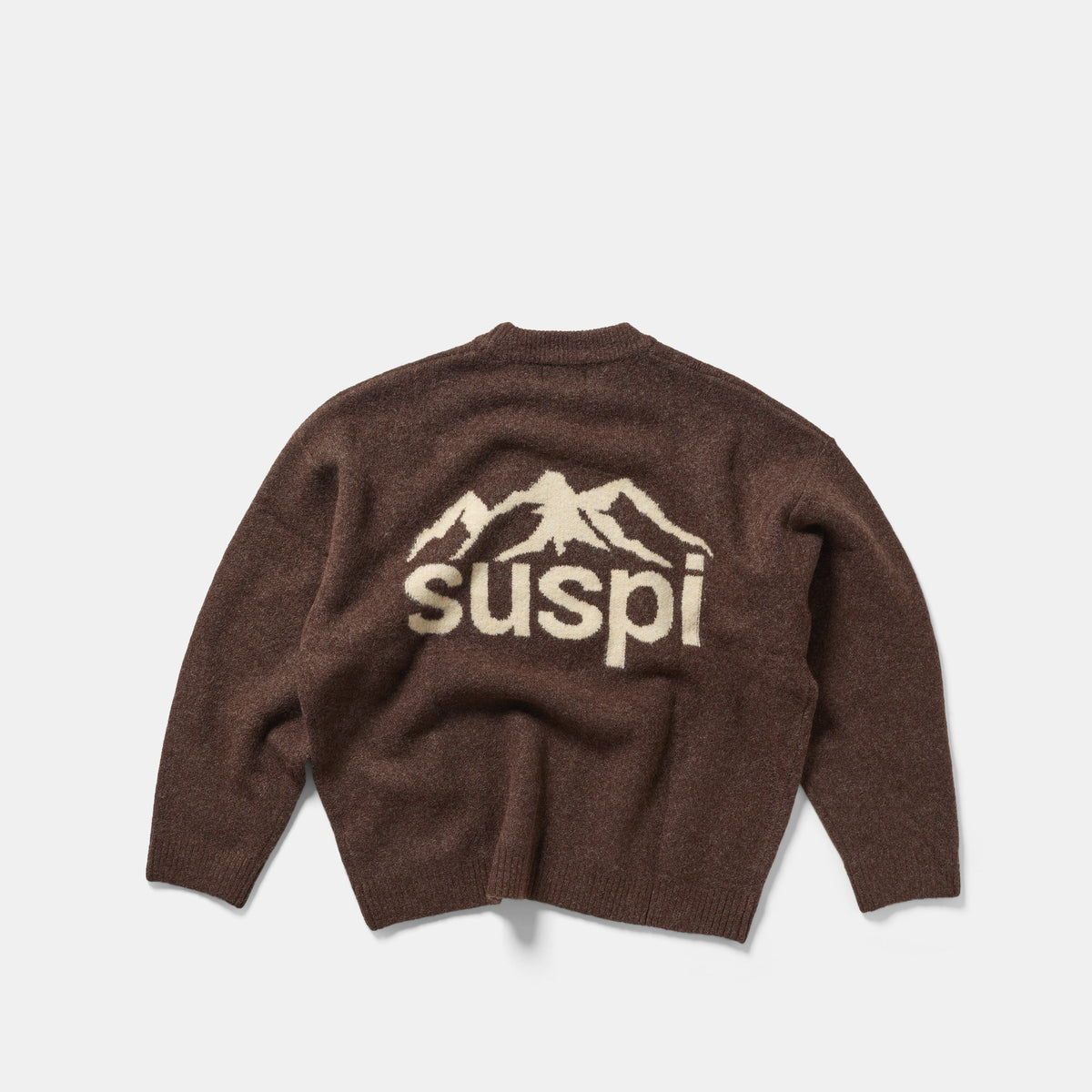 Fall 1 / Landscape Knitted Sweat - Espresso