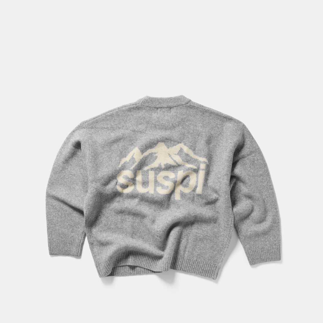 Fall 1 / Landscape Knitted Sweat - Heather Grey