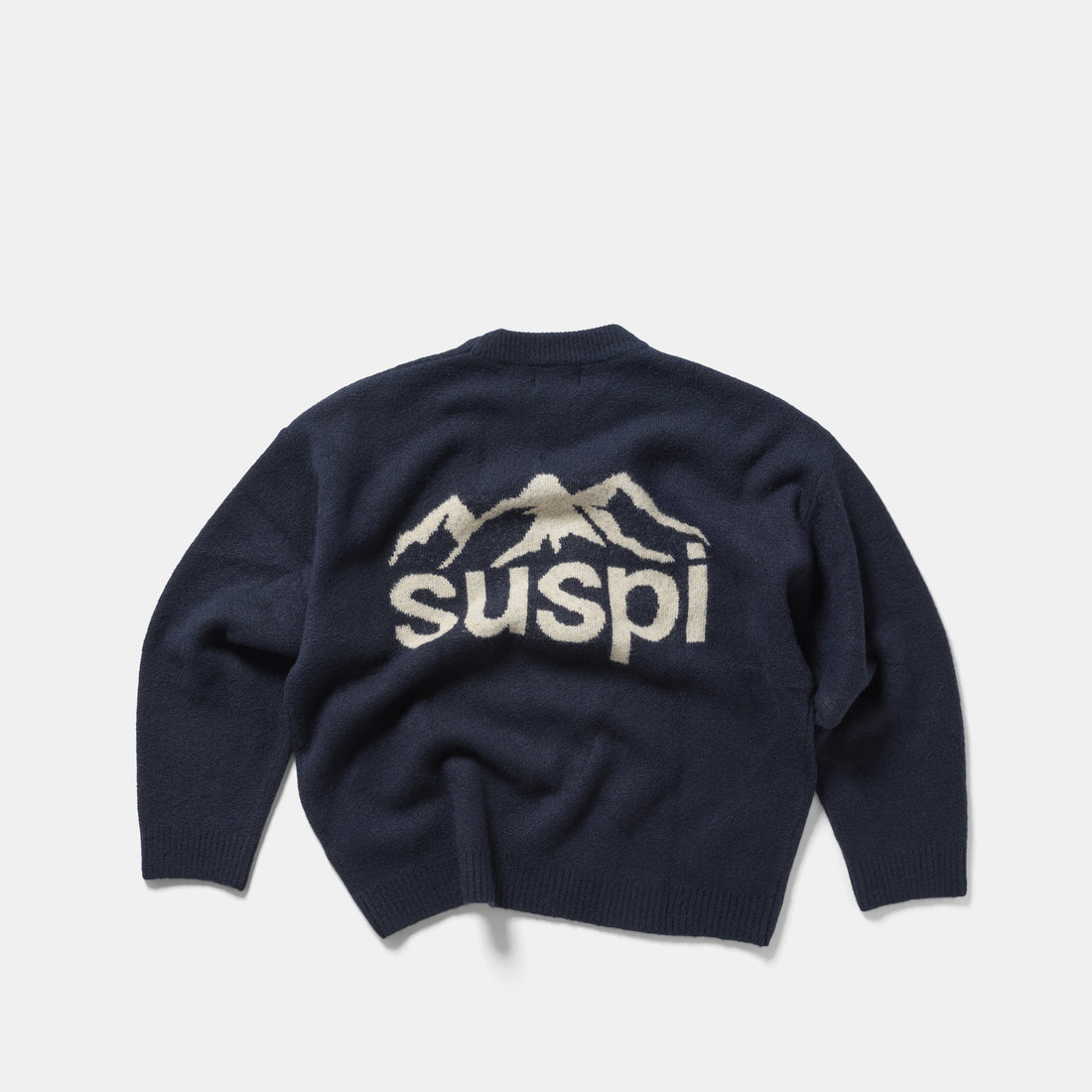 Fall 1 / Landscape Knitted Sweat - Navy
