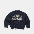 Fall 1 / Landscape Knitted Sweat - Navy