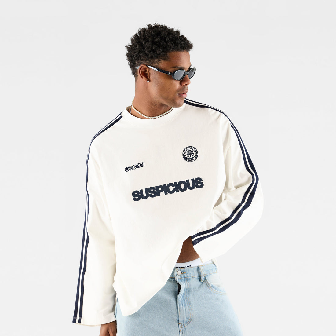 Football / League Longsleeve - Natural