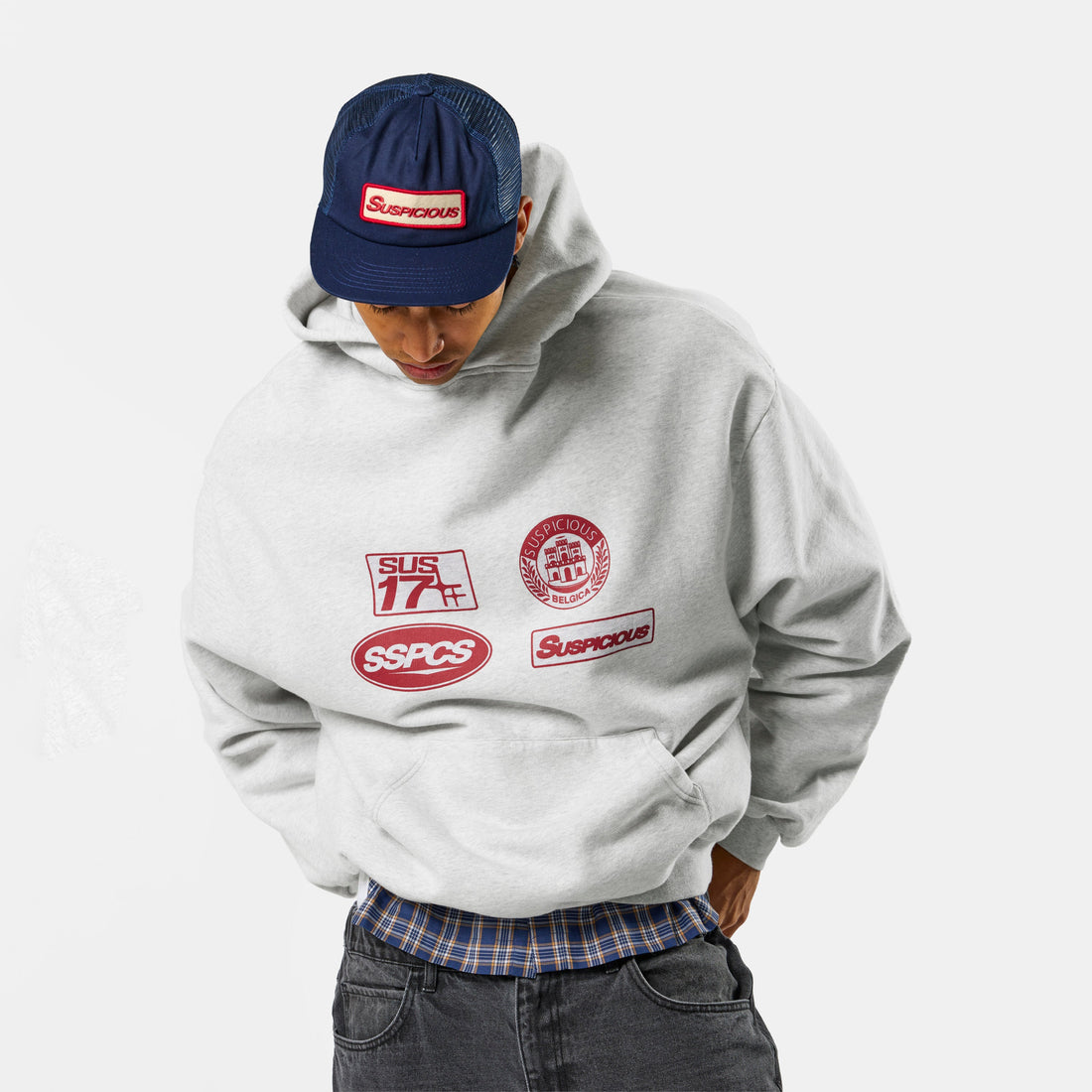 Off Season / Line Up Hoodie - Ash