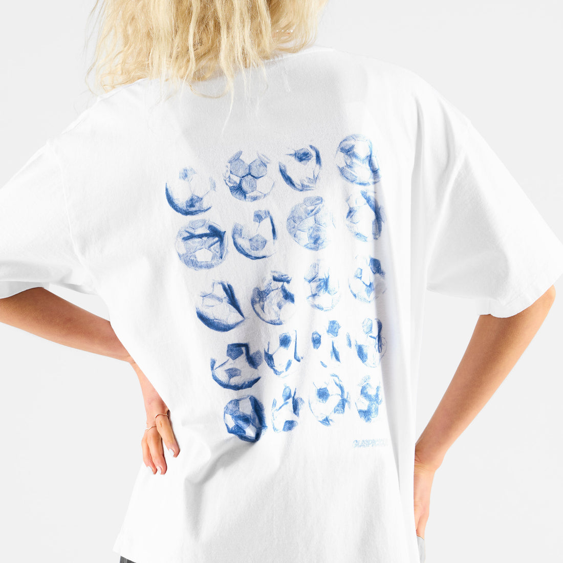 Football / Match Balls Tee - White