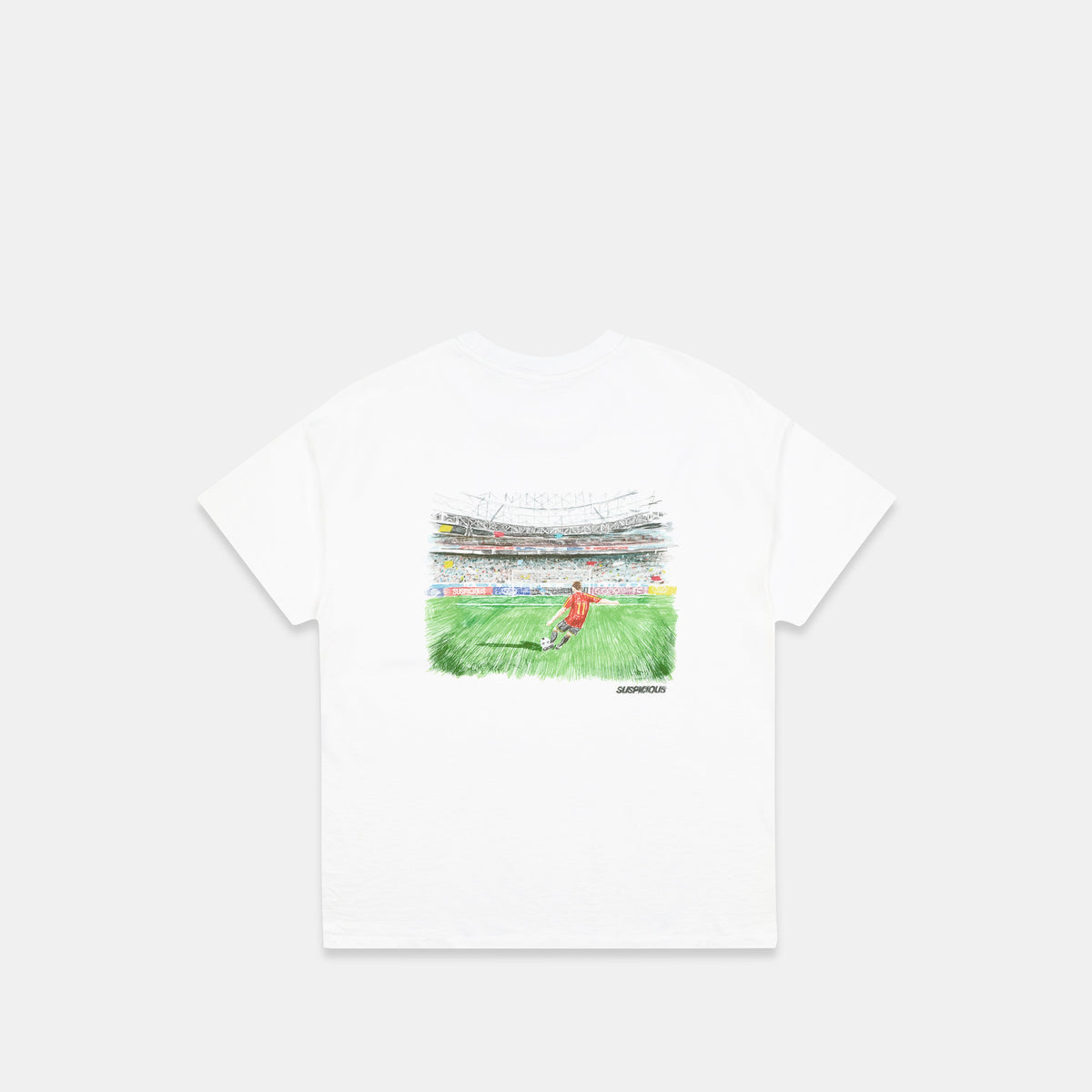 Football / On The Spot Tee - White
