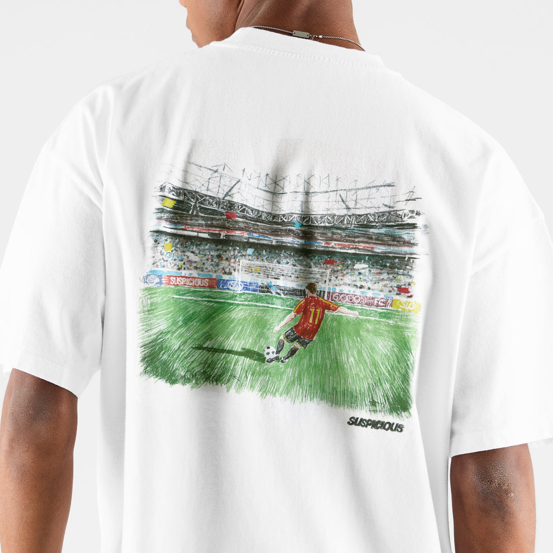 Football / On The Spot Tee - White