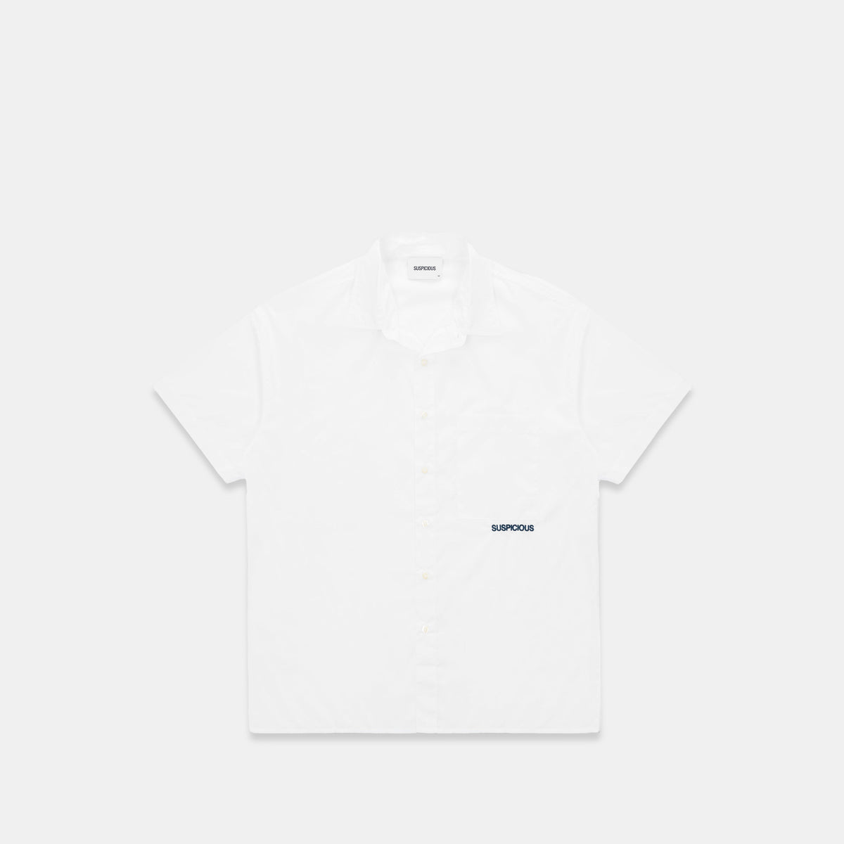 Basics / Label Pocket Shortsleeve Shirt - White