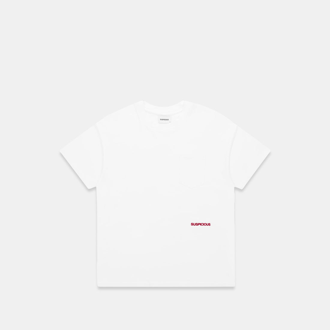 Basics / Label Pocket Tee - White-XXL
