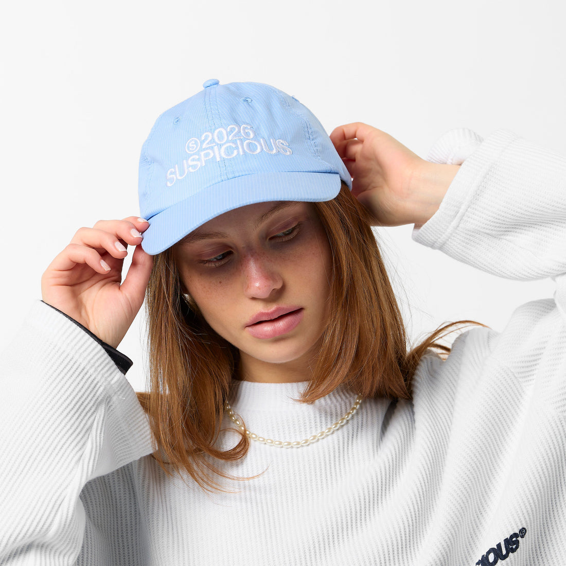 Spring 1 / S2026 Cap - Striped Blue