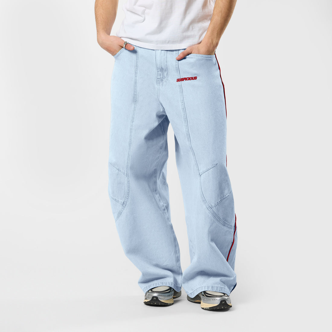 Off Season / S Club Big Barrel Jeans - Bleached
