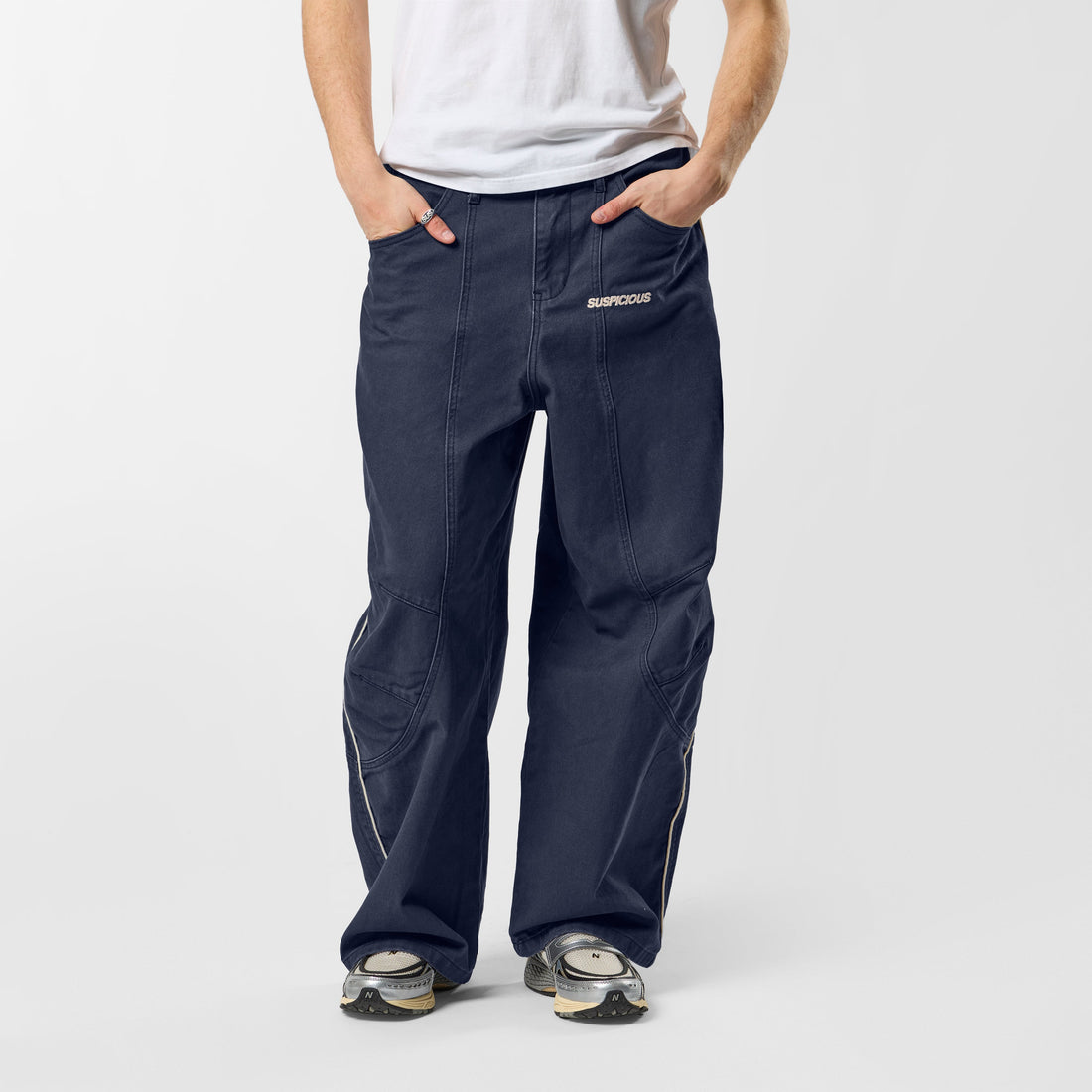 Off Season / S Club Big Barrel Jeans - Nightfall