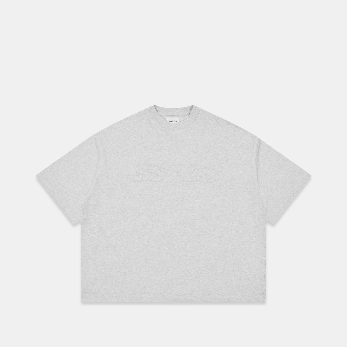 Summer Stripes / SSPCS Applique Tee - Ash