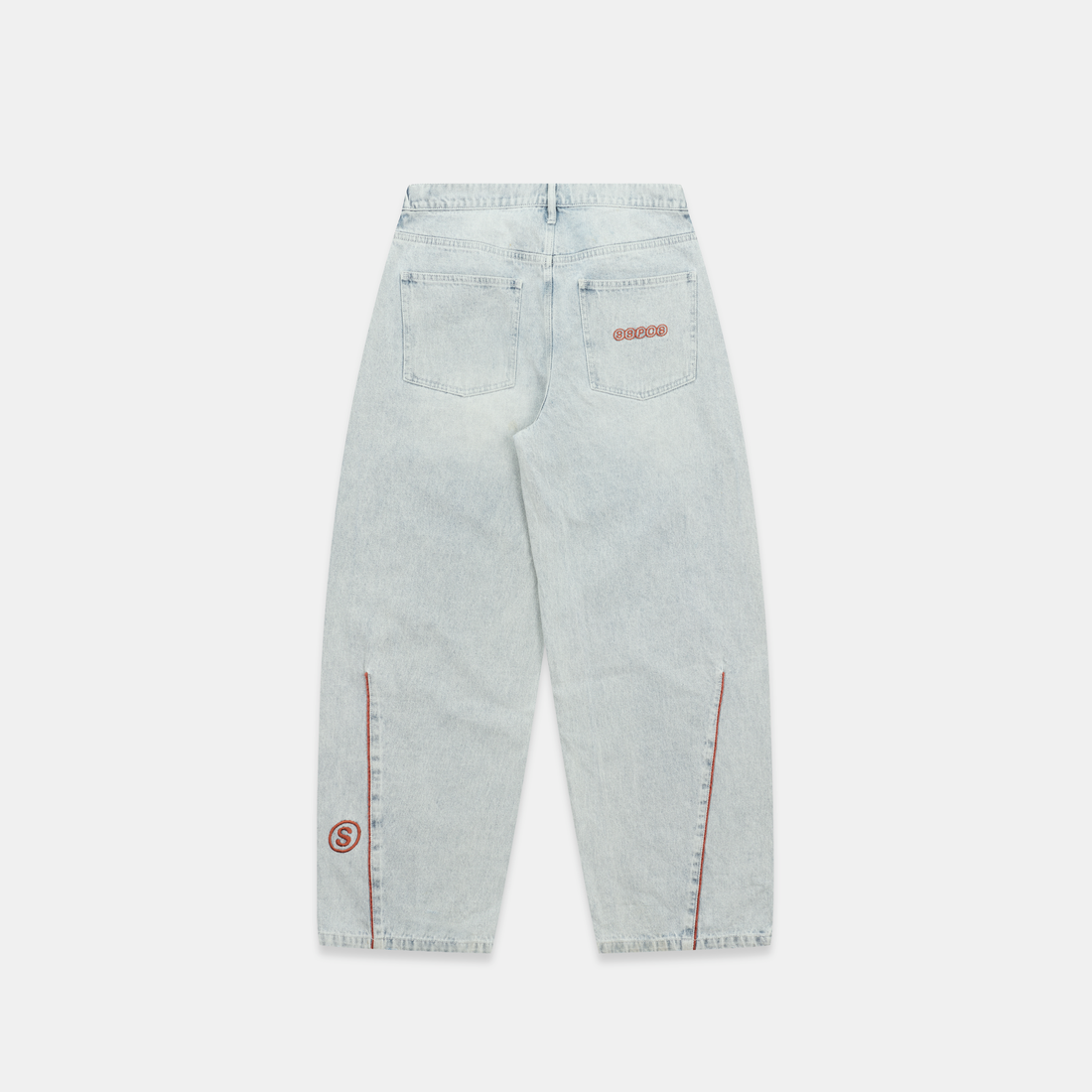 Fall / SSPCS Club Barrel Jeans - Bleached