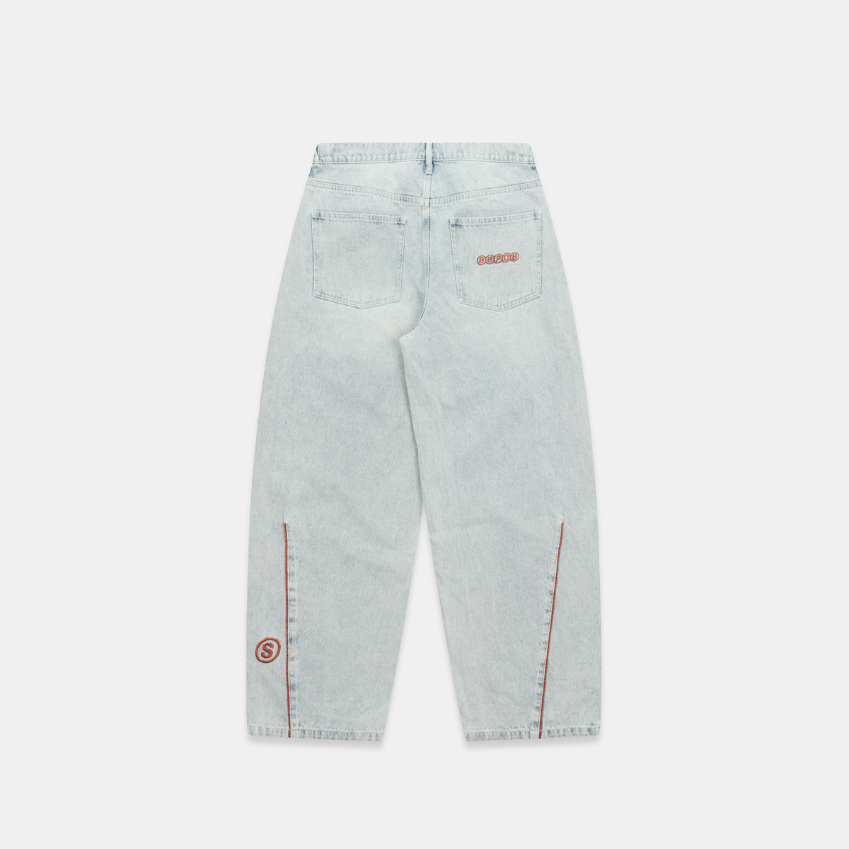 Fall / SSPCS Club Barrel Jeans - Bleached