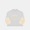 Summer Stripes / SSPCS Striped Layered Longsleeve - Ash & Butter