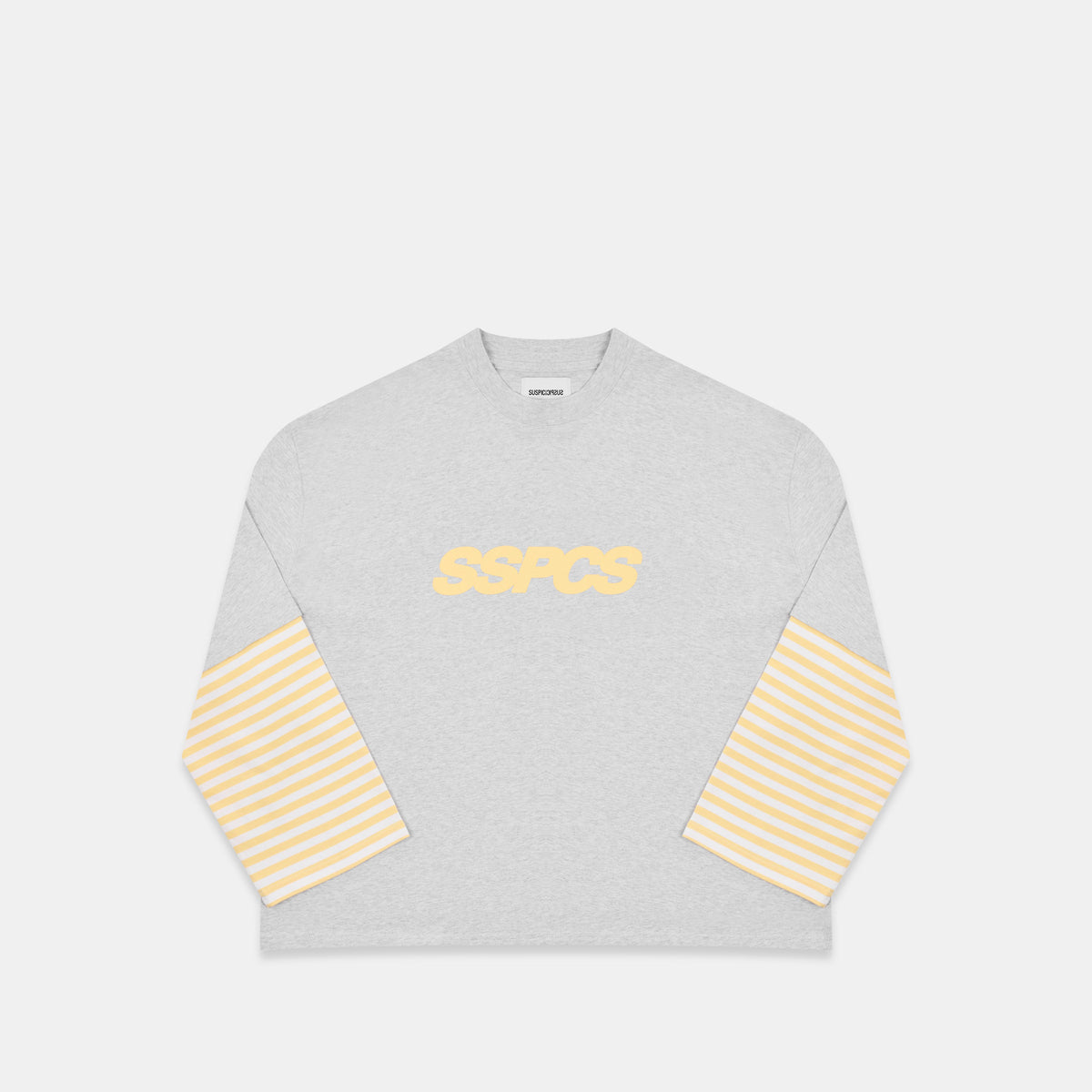 Summer Stripes / SSPCS Striped Layered Longsleeve - Ash & Butter