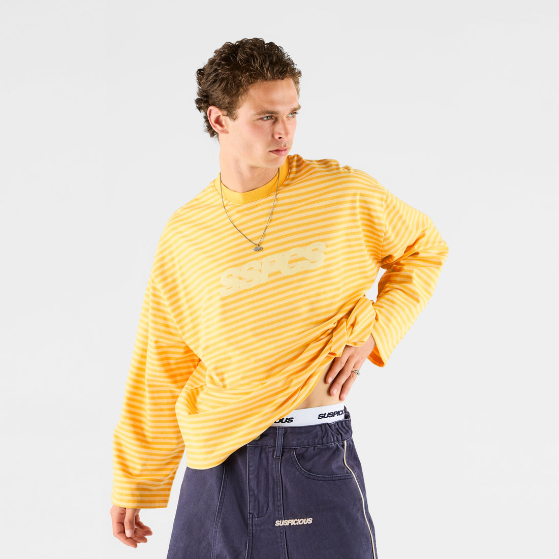 Summer Stripes / SSPCS Striped Longsleeve - Yellow