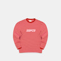 Summer Stripes / SSPCS Striped Ringer Longsleeve - Red