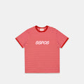 Summer Stripes / SSPCS Striped Ringer Tee - Red