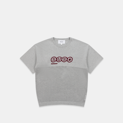 S2 / SUS* Knitted Tee - Neutral Heather