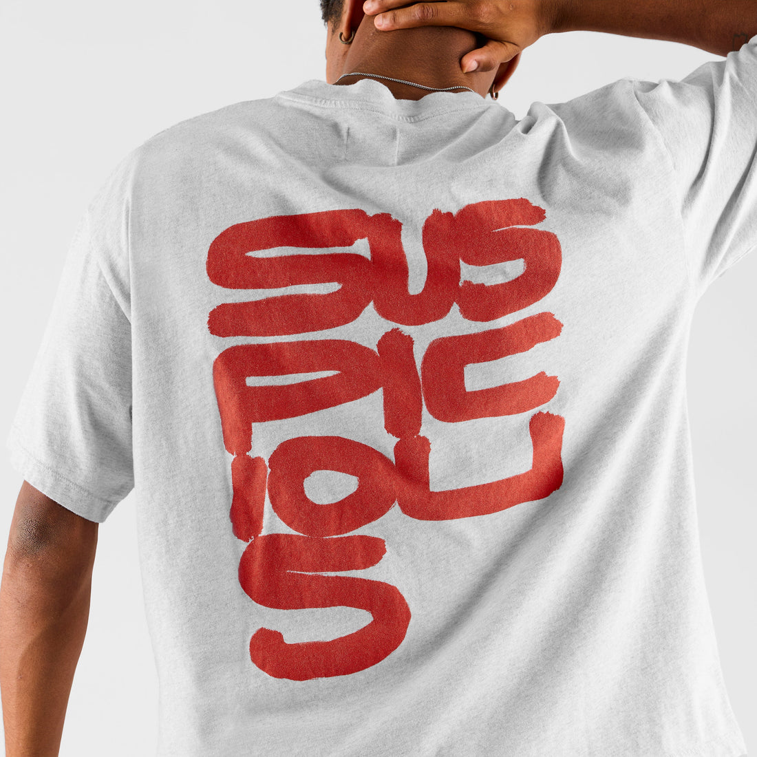 Bestsellers GTD / S(us)USPICOUS Tee - Ash