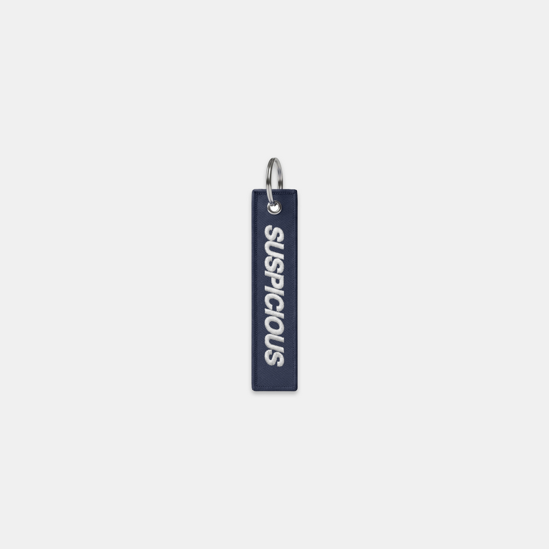 PL / Suspicious Embroidered Keychain - Nightfall