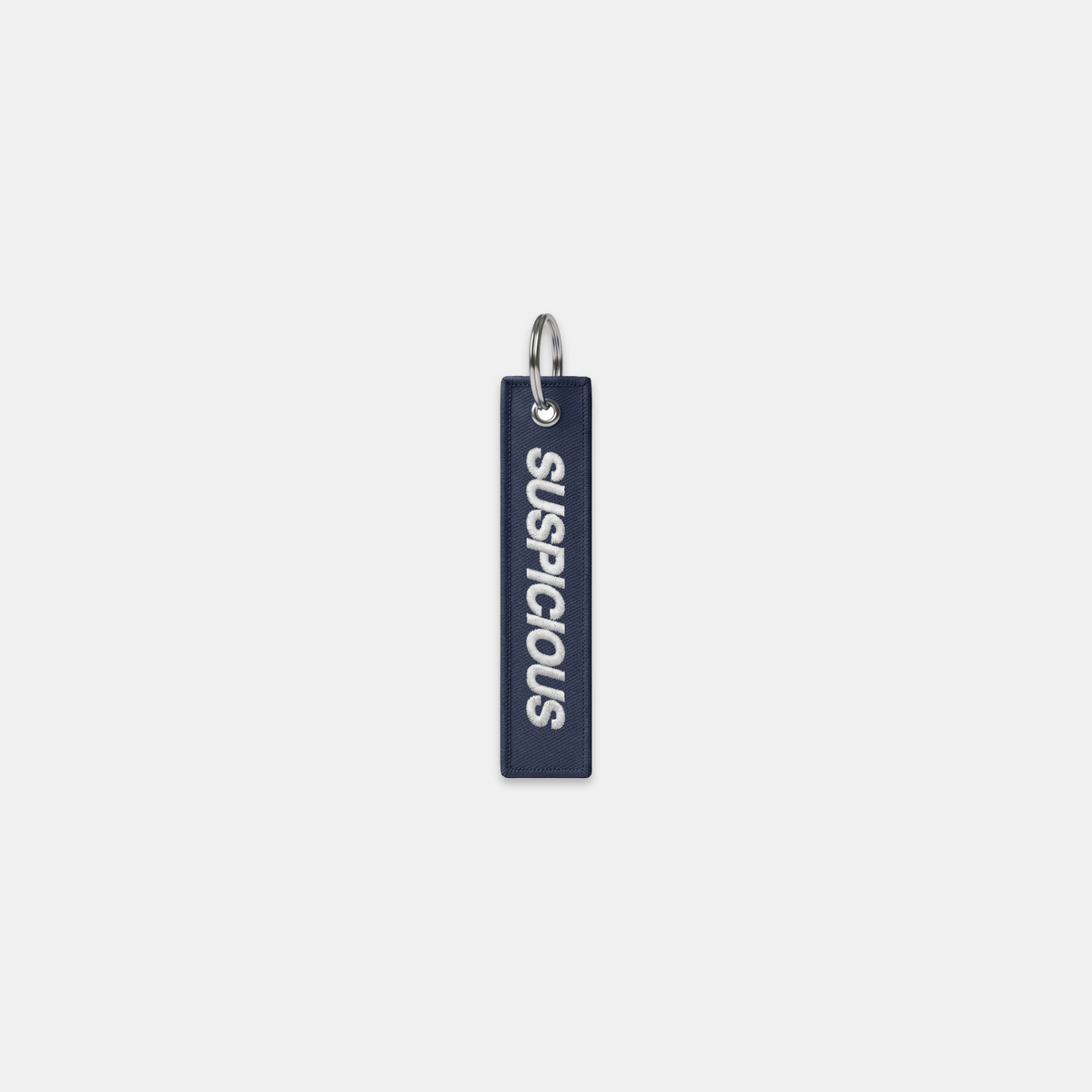 PL / Suspicious Embroidered Keychain - Nightfall