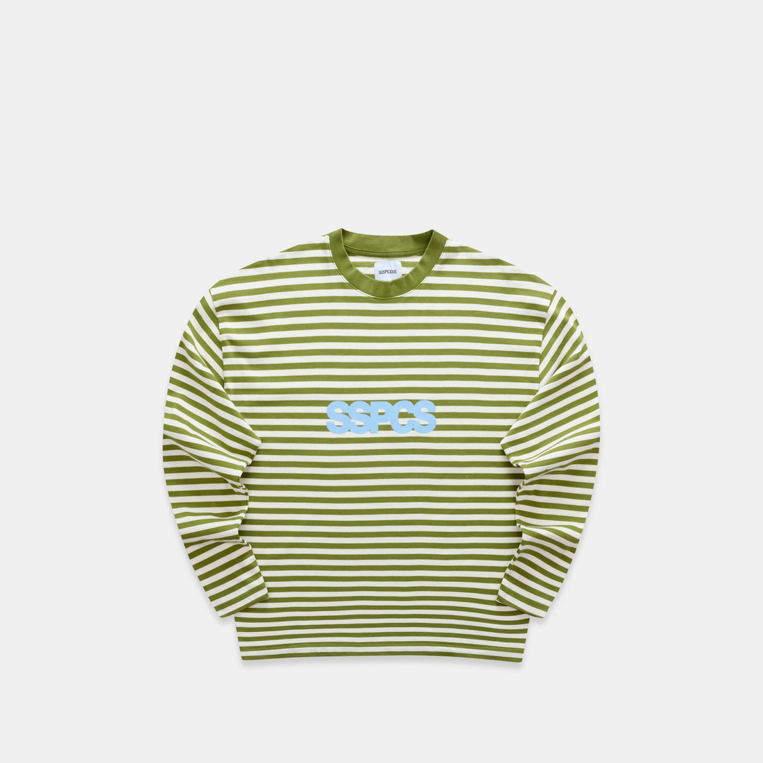 Bestsellers Variants / Solid Striped Longsleeve - Deep Moss
