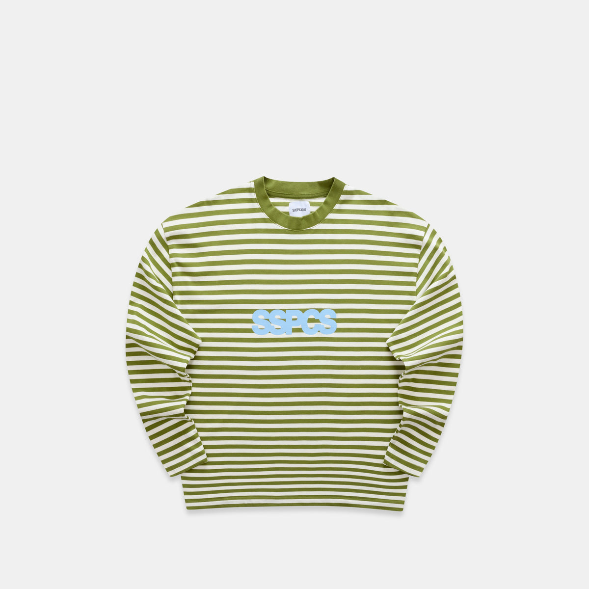 Bestsellers Variants / Solid Striped Longsleeve - Deep Moss