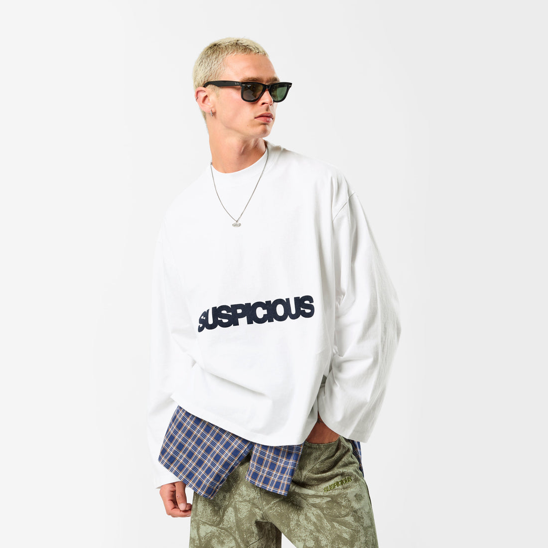 Softground / Solid Longsleeve - White