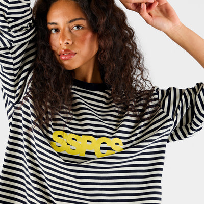 PL / Solid Striped Longsleeve - Coastal Blue