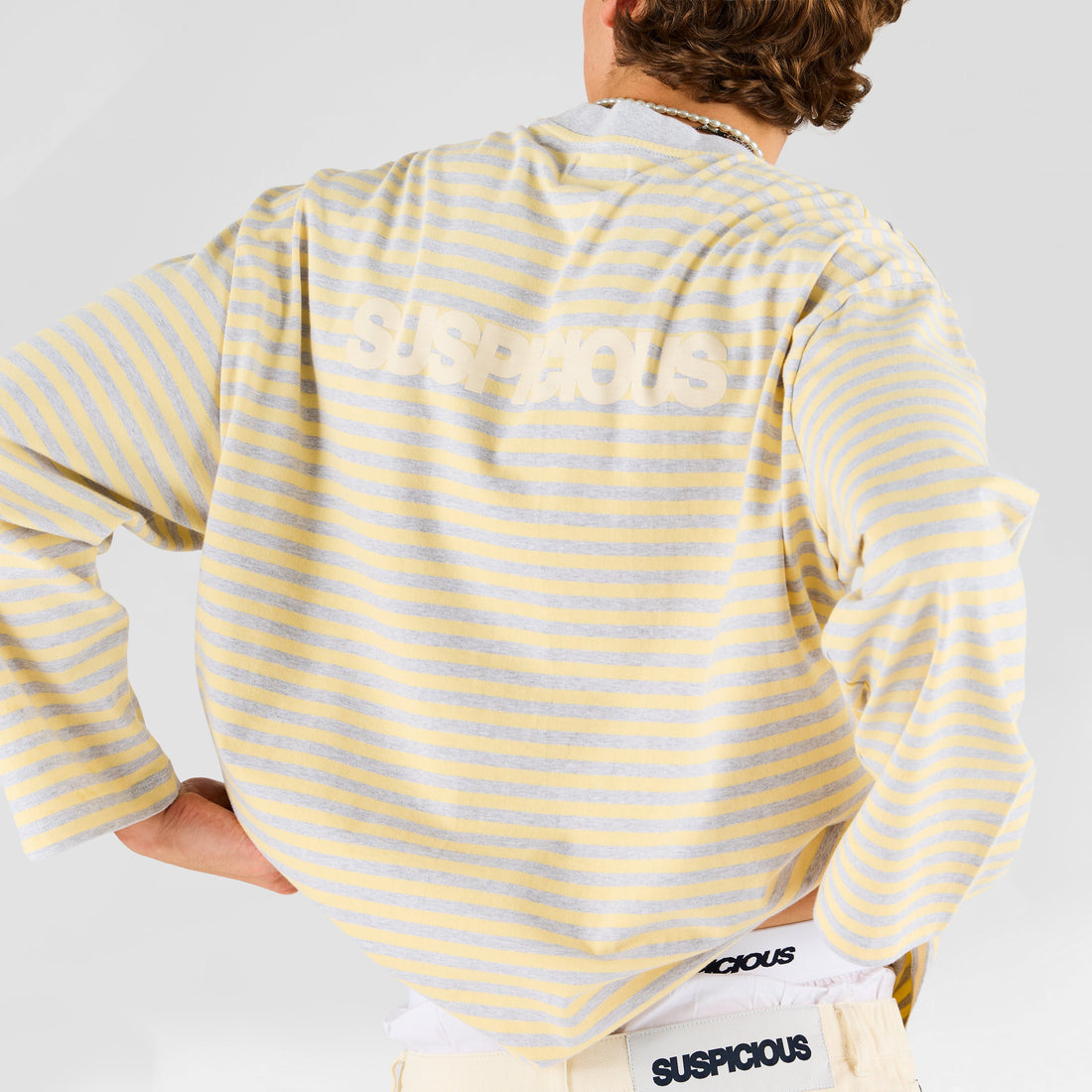 Summer Breeze / Solid Striped Longsleeve - Heather & Butter