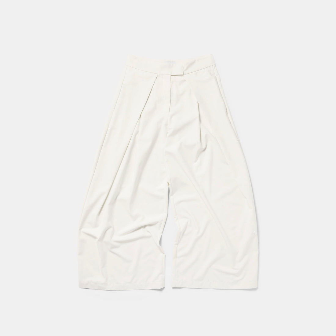 Summer Breeze / Solid W Pleated Pants - Natural