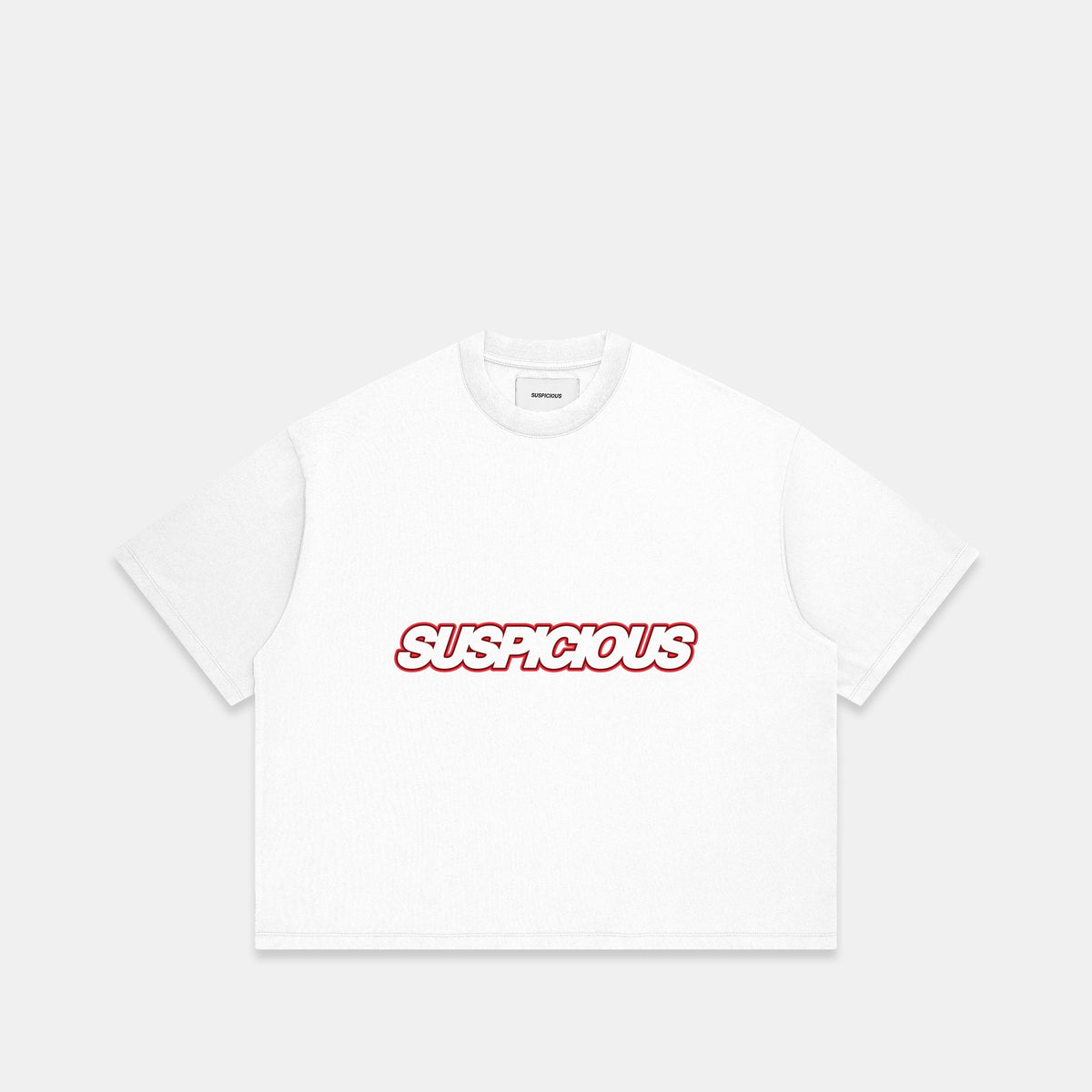 PL / Slanted Tee - White