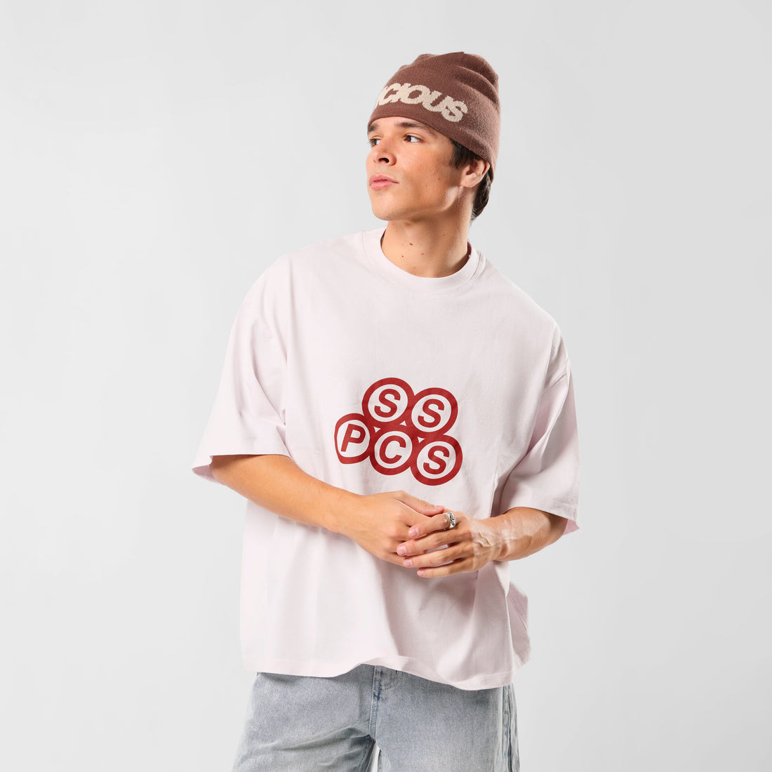 Winter2 / Stack Unit Tee - Icy Orchid