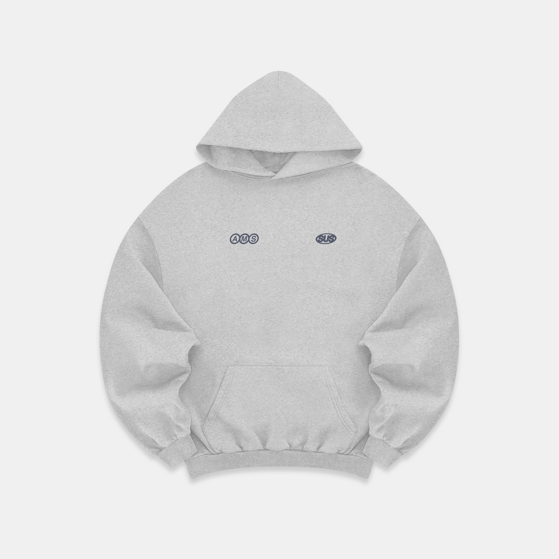Store Excl. / Amsterdam Supply Boxy Hoodie  - Neutral Heather