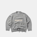Fall 1 / Striped Knitted Sweat - Heather Grey