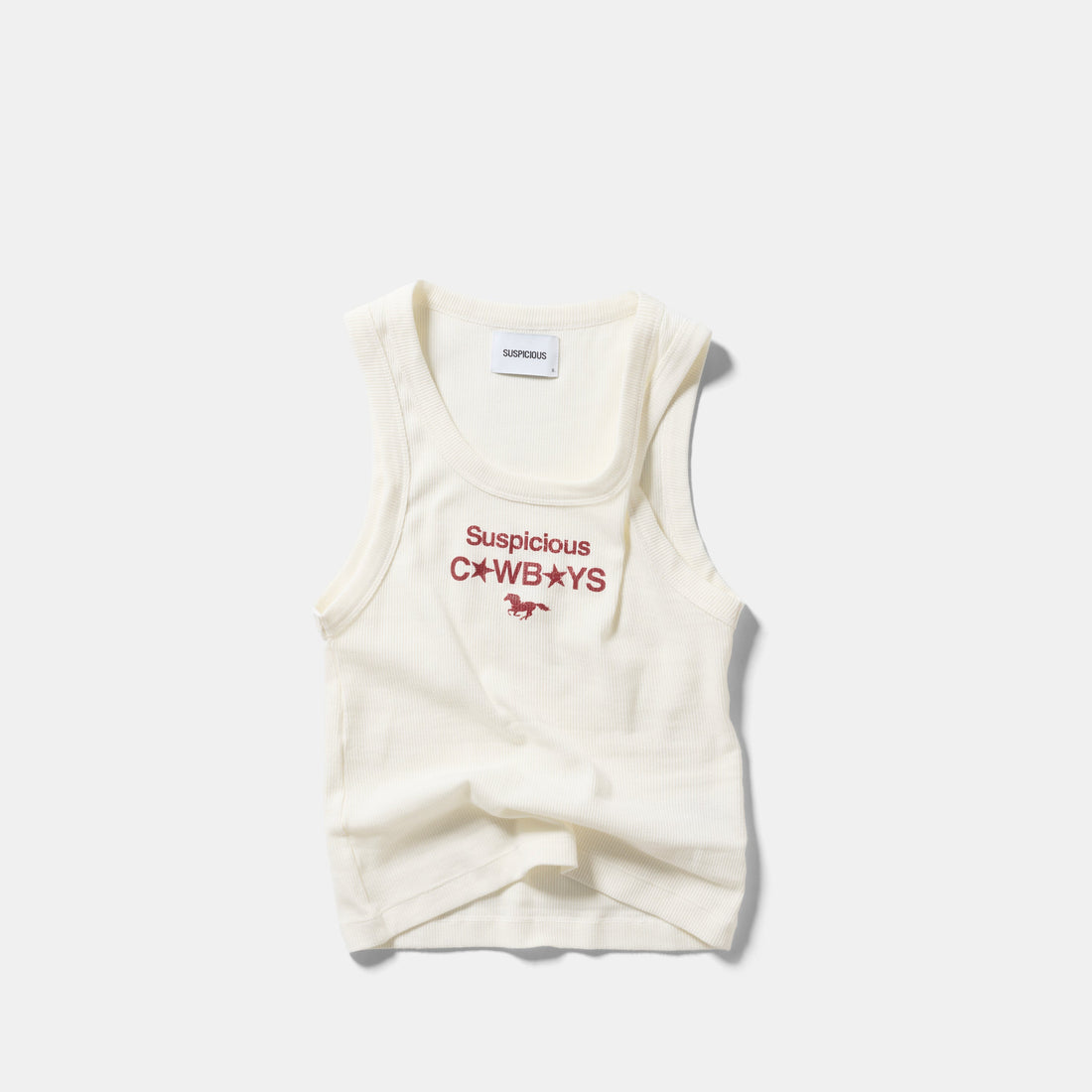 Suspicious Cowboys / Sus Cowboys W Tank Top - Natural