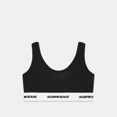 Polkaline / Suspicious Bralette - Black