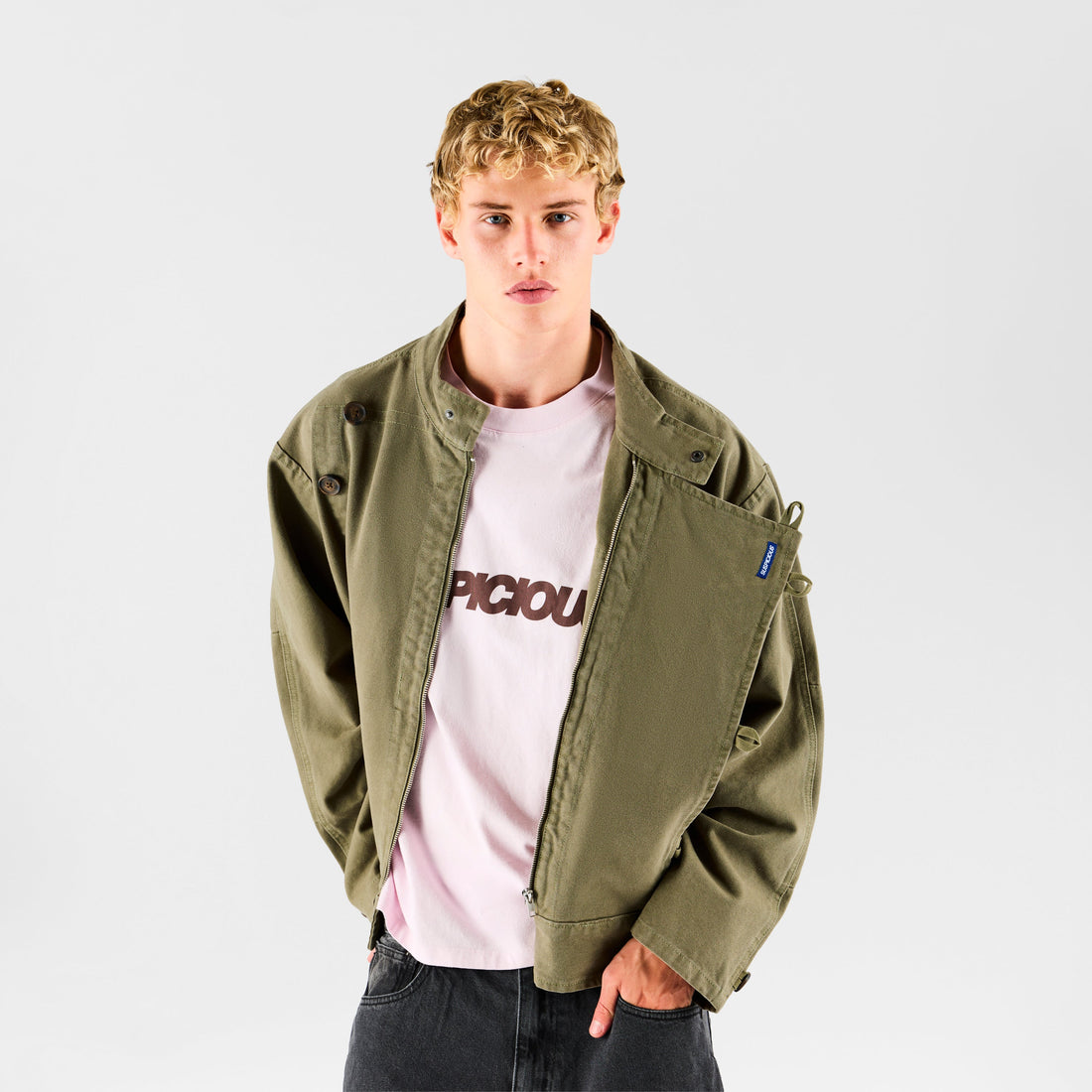 Fall 1 / Suspicious Canvas Dispatch Jacket - Khaki