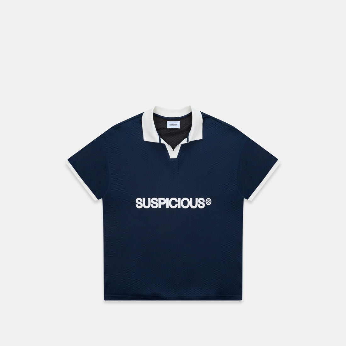 Spring 1 / Suspicious Mesh Football Top - Nightfall