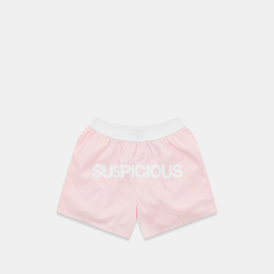 Spring 1 / Suspicious Striped Pocket Boxershorts - Pink
