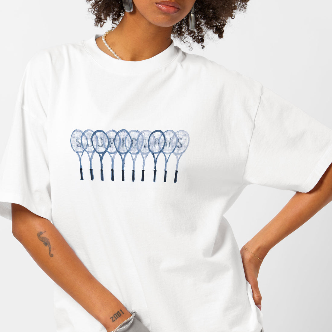 GTD / Tennis Tee - White