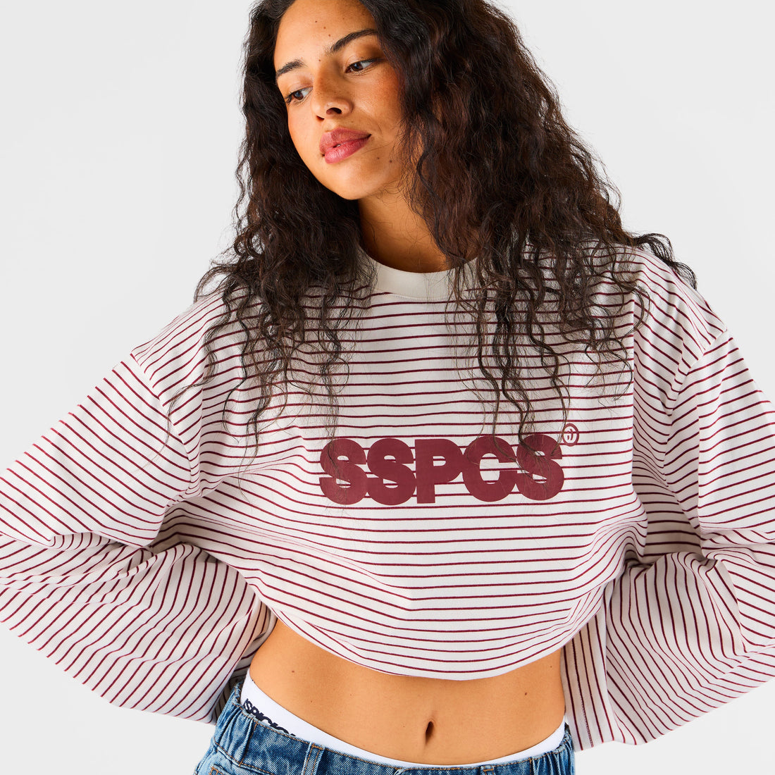 PL / The SSPCS Striped Longsleeve - Red & White