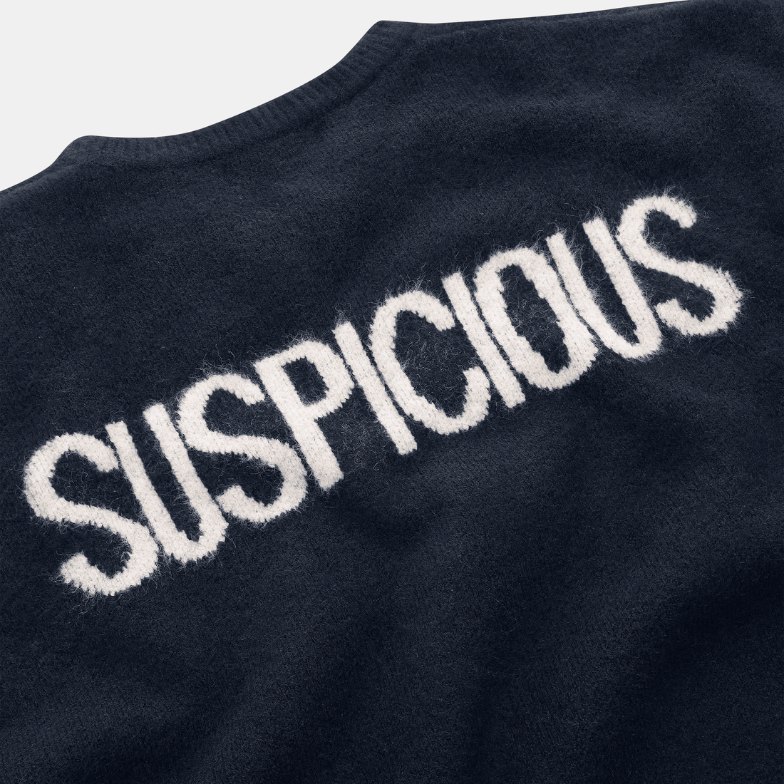 PL / The Suspicious Knitted Sweat - Navy