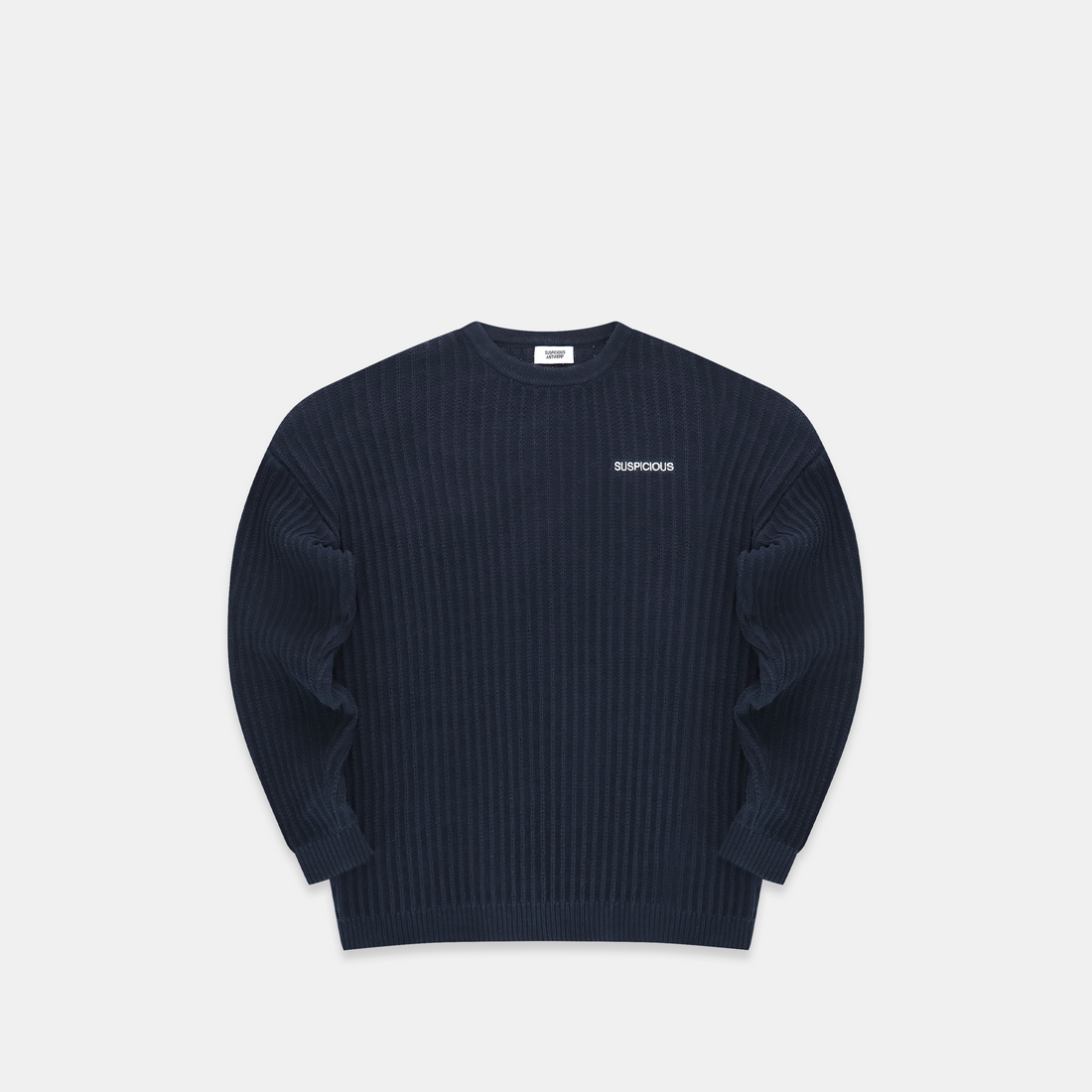 PL / The Suspicious Rib Knit - Navy