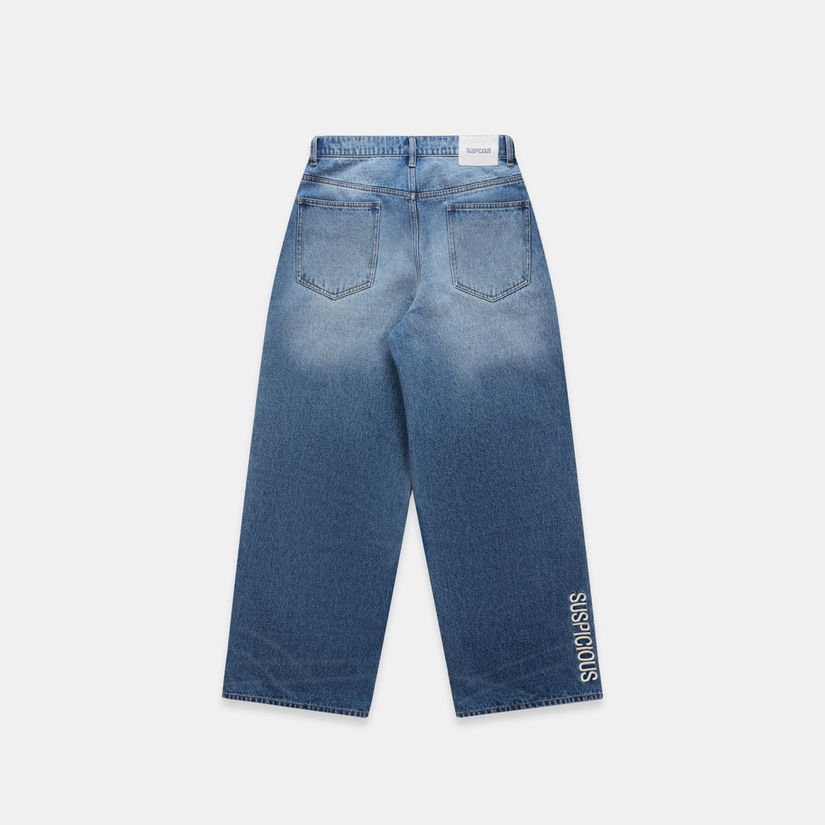 Winter4 / Vertified Baggy Jeans - Washed Blue