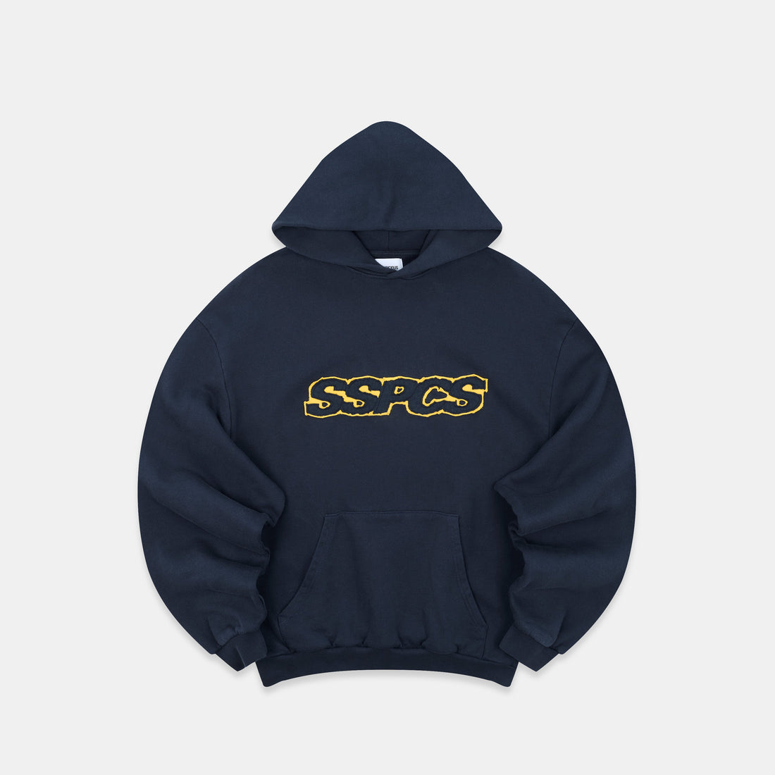 Summer Stripes / Yellow Layered SSPCS Applique Hoodie - Nightfall