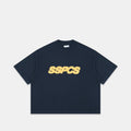 Summer Stripes / Yellow Striped SSPCS Applique Tee - Nightfall